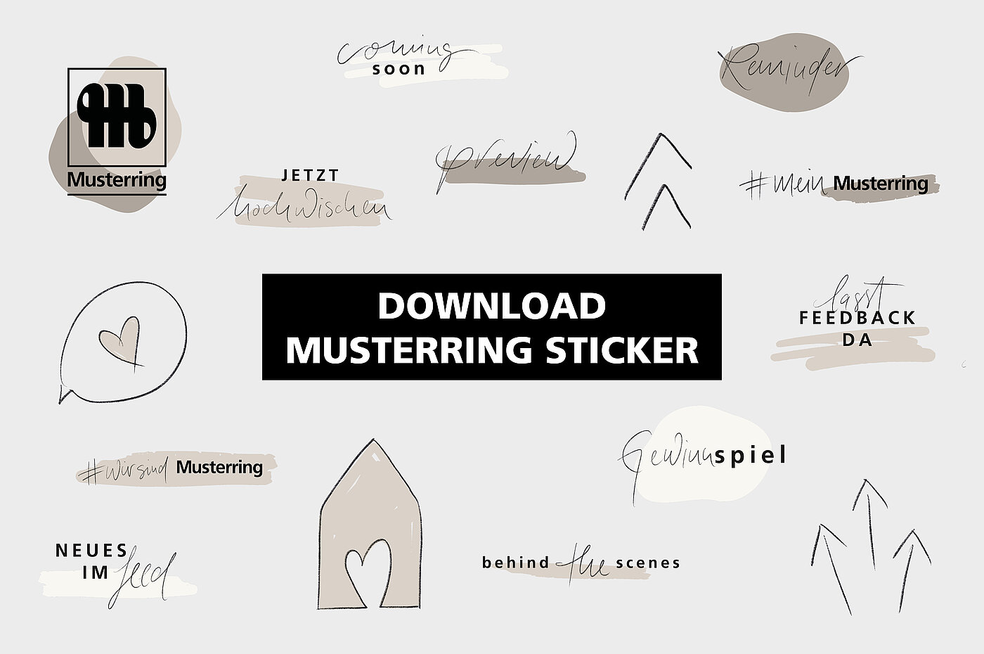 Stickerpaket MUSTERRING