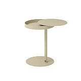 Beistelltisch JustB! KM100 MR009-3010, Stahl pulverbeschichtet cashmere chique, ca. Ø 35, H 50 cm