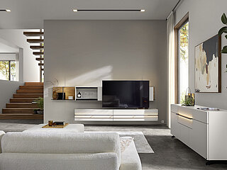 Wohnmöbel Maestra in Fb. Grau von Musterring