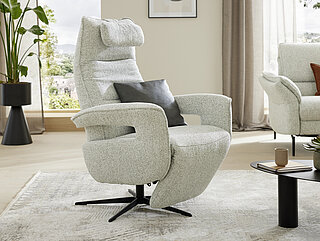 Sessel MR 231 in Fb. Beige/Grau von Musterring