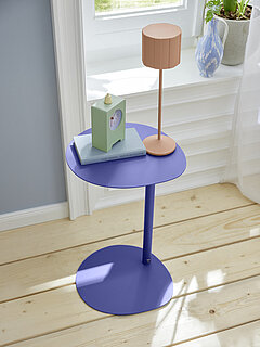 Beistelltisch JustB! KM100 in Fb. Blau von Musterring