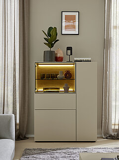 Highboard Simea in Fb. Beige von Musterring
