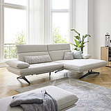 Sofa MR 455 in Stoff Fb. creme mit Relaxfunktion von Musterring