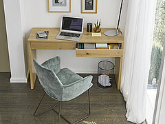 Esszimmer Navarra mit Funktionstisch in Asteiche von Musterring