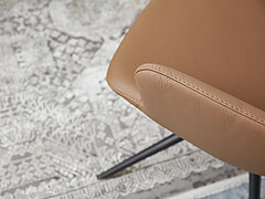 Detailbild Stuhl / Esszimmer Navarra Armlehnstuhl in Leder Tendens von Musterring