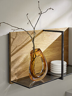 Detailbild vom Hängepaneel mit Beleuchtung zum Programm Maestra