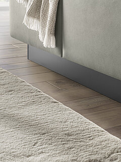 Polsterbett Bari in Fb. Grau von Musterring