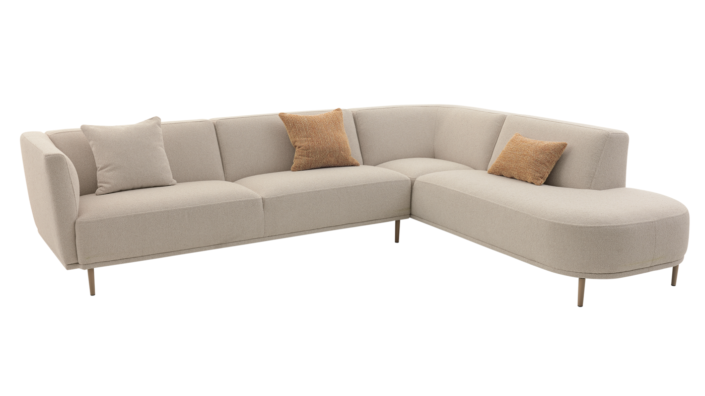 MR 5100 Anreihsofa in Fb. Beige von Musterring