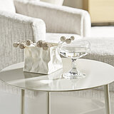 Detail: side table BT4050-01-D, approx. Ø 38, H 48 cm; frame and tabletop: RAL 7044 silky grey