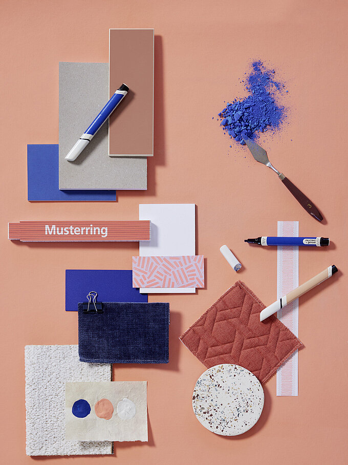 Materialmuster Moodboard