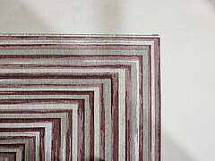 Outdoorteppich Solaro, 75 % Polypropylen, 25 % Polyester, Fb. 929 rot-beige 
