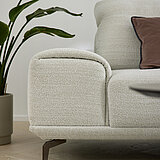Sofa MR 2490: Detailbild der Armlehne vom Sofa MR2490