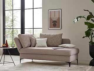 Sofa MR 720 in Fb. Rosa von Musterring