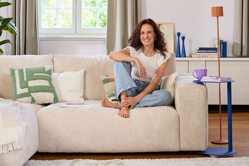 Sofa MR Lucia in Cord Beige von Musterring