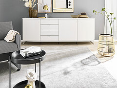 Teppich JustB! TE100 in Cordoptik, Farbe 640 grau von Musterring