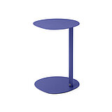 Beistelltisch JustB! KM100 MR001-52, Stahl pulverbeschichtet ultramarine blue, ca. B 36, H 50, T 38 cm 