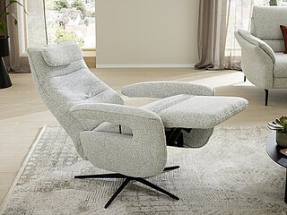 Sessel MR 231 in Fb. Grau/Beige von Musterring