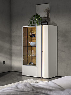 Wohnmöbel Maestra Vitrine von Musterring