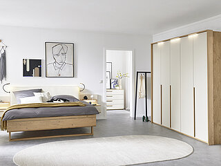 Schlafzimmer Malin in Eiche und Fb. Beige von Musterring