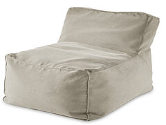 MR Pamela: Sitzsack 21000, Stoff Feincord, Farbe sand (PG 6), ca. B 93, H 61, SH 38, T 119, ST 74 cm