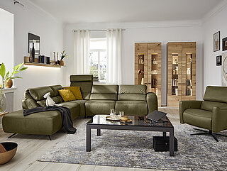 MR 261: the reclining armchair with an extendible backrest