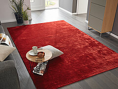 Deluxe Collection: Malibu, terra 429ca. 200 x 300 cm100 % Viskose, gewebt