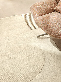 Teppiche des Modells MR Bergen in Farbe Beige