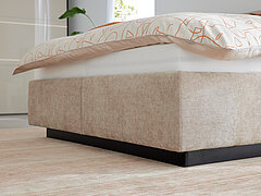 Polsterbett des Modells Bari Polsterbett in Farbe Beige der Marke Musterring
Polsterbett