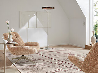 Teppiche des Modells MR Bergen in Farbe Beige